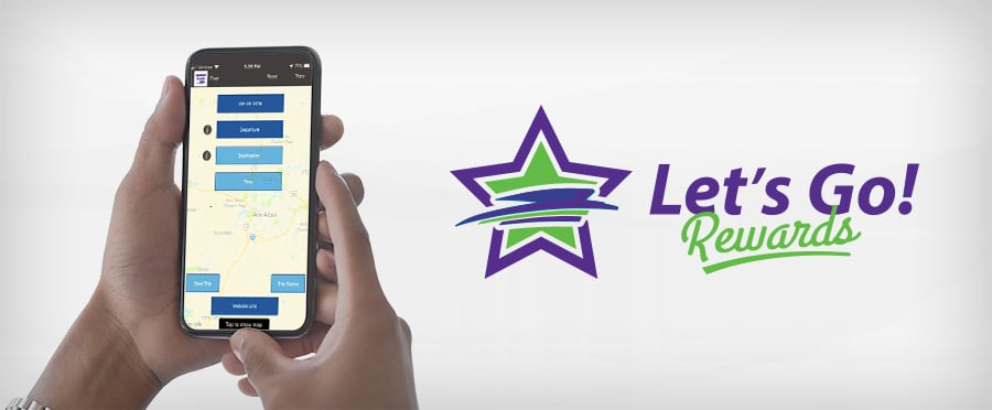 Bus Tracker and Let's Go Rewards 
