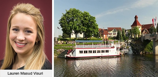 Lauren Masud Visuri and Frankenmuth Boat Tour