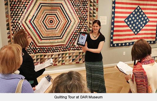 Quilting Tour at the DAR Museum