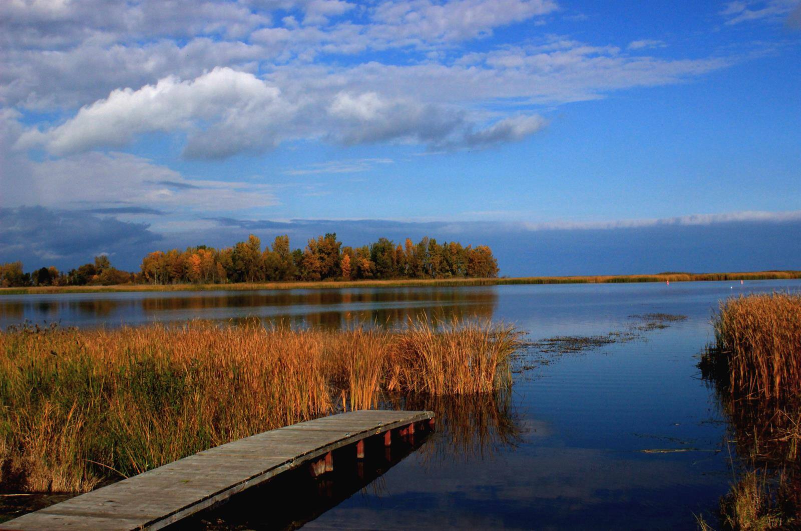 Saginaw Bay near Pinconning Michigan